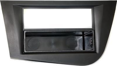 1-DIN inbouwframe  Seat Leon 05 > zwart