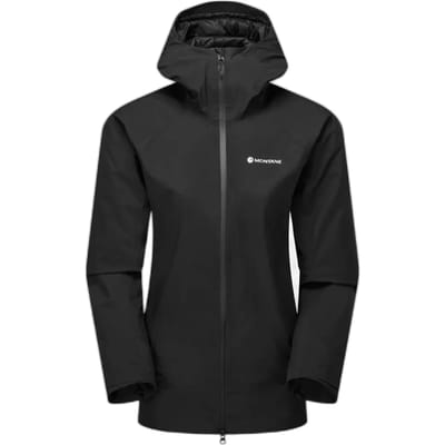 Dames waterdichte jas met capuchon Montane Dualité Lite