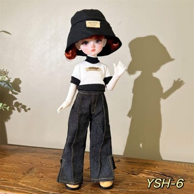 Trendy Mode 30cm Poppenkleding Mooi Schattig 1/6 BJD Poppen Outfit Set Casual Poppen Accessoires (Geen poppen en schoenen)