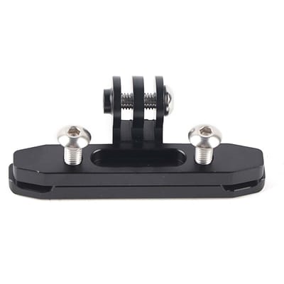 Support de selle de vélo en alliage d'aluminium noir, clip de fixation pour caméra GoPro Hero6/5/4/3 black