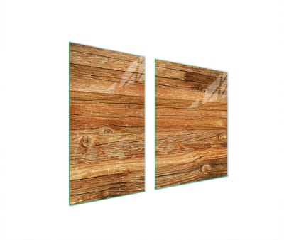 TMK ArtDeko Serie - Snijplank van Gehard Glas - 100x52cm - Antibacterieel - Beschermend Paneel
