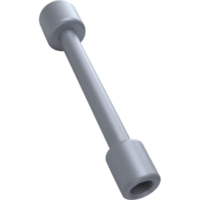 Hoekstop Sleutel Nikkel Verchroomd Staal Efficiënt Loodgieters Hoekstop Verwijderingsgereedschap voor 3/8 Of 1/2 Inch gray