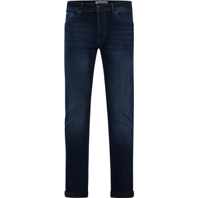 Petrol Industries Heren Jeans Slim Fit Seaham Classic - Spijkerbroek - Essentials Collection - Blauw - Maat W28L32