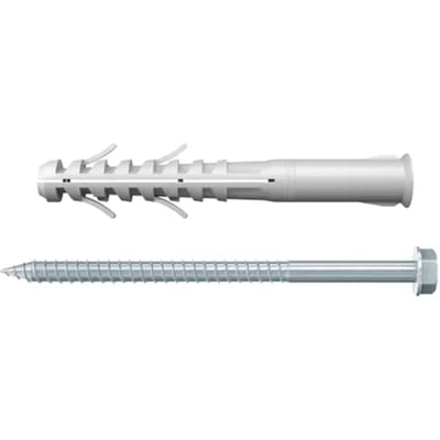 Fischer Constructieplug S-h-r Nylon - Diam. 14x135mm - 4 Stuks