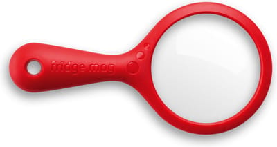 New Soda Vergrootglas - Magnetisch Vergrootglas - Fridge Mag(netisch)