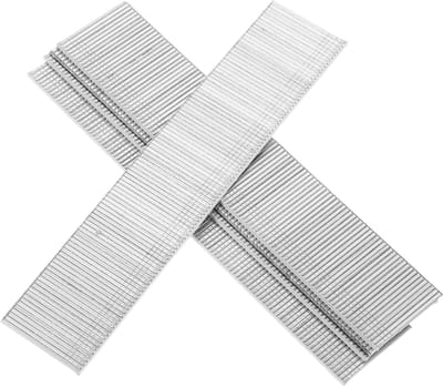 Vervangende Heftige Krammen - Roestvrij Staal - Houtbewerking Documenten - 5000 Stuks Pakket - 2.4x0.1cm - Zilver