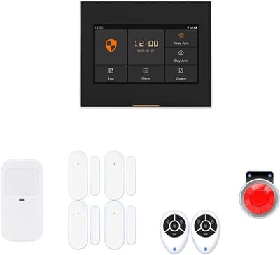 Draadloos Alarmsysteem - Smart Home Beveiliging - Huis Beveiligen - APP Controle - 1500 Gram - Zwart