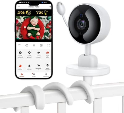 Babyfoon met camera - Video monitor - Kind in de gaten - 2K met nachtzicht - 69 x 69 cm
