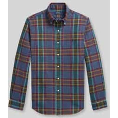 Custom fit vrijetijdsoverhemd van puur katoen