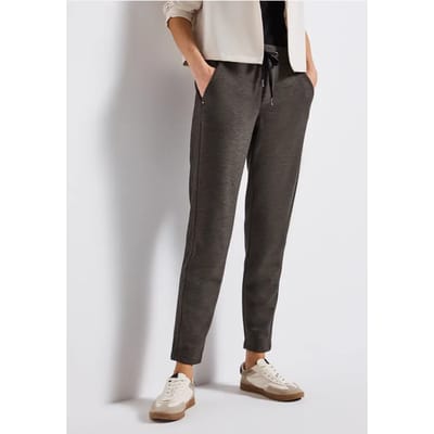 Loose Fit gemêleerde broek