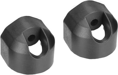 Schokdemper Beschermers - Onderstel Onderdelen - Auto Onderhoud - Set van Twee - 10 cm - Zwart