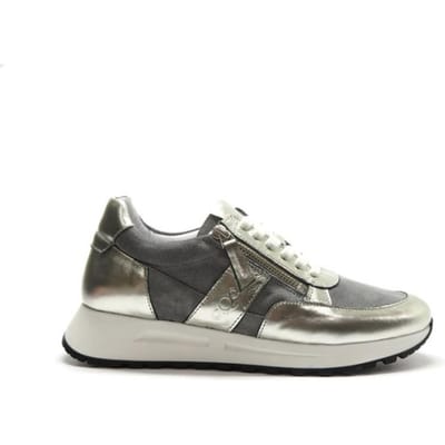 Aqa Sneakers grijs Suede - Dames - Maat 41