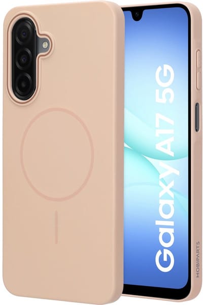 Mobiparts Slim Line Case geschikt voor Samsung Galaxy A17 - MagSafe Dune Sand