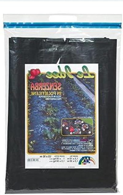 Mulchvlies - Onkruiddoek - Tuinonderhoud - PE Materiaal - 1.5 x 10m - Zwart