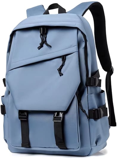 Laptop Rugzak Heren 15 Inch – Waterdichte Rugzak met Laptopvak, Schooltas, Studentenrugzak, Werk Rugzak, Reistas en Dagrugzak-Blauw