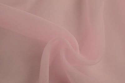 Organza stof - Lichtroze - 150cm breed - 15 meter