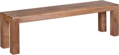 Eetbank - Massief Acaciahout - Natuurproduct - Landhuisstijl - 160 x 45 x 35 cm