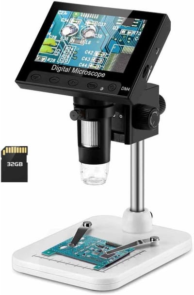VELTRR® Microscoop voor Kinderen - 1000x - Educatief - Zwart