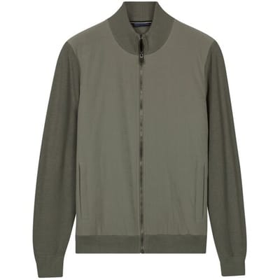 Baileys Vest Full Zip Front Body Light Padded Quilted Misty Green / male