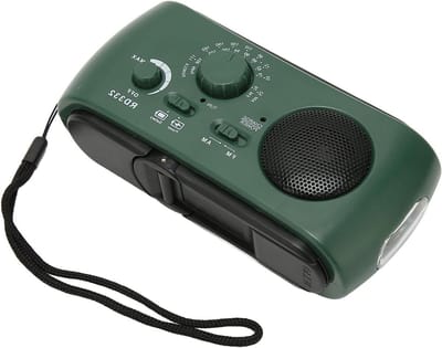 Noodradio met Zaklamp - Outdoor Radio Camp Radio - Noodsituaties en Buitenactiviteiten - Meerdere Oplaadmethoden