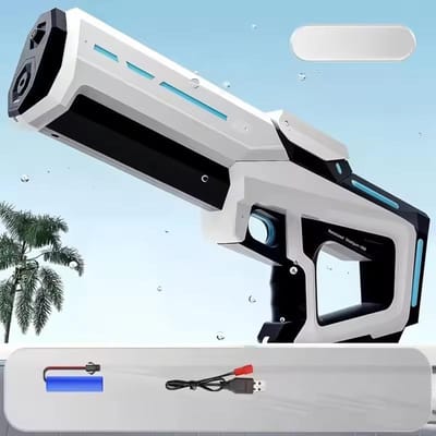 nieuw Volwassen elektrisch waterpistool krachtig automatische wateropname strand warm seizoen speelgoed plus buitenactiviteit