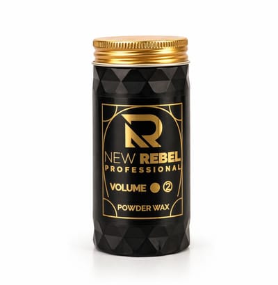 New Rebel Professional Powder Wax Volume 2 – Haar Styling Poeder – Matte Finish – Extra Volume & Textuur – 20g