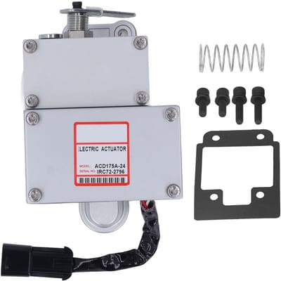 24V DC Diesel Generator Aggregaat Externe Actuator Elektromagnetische Elektronische Gasklep Regeling Actuator