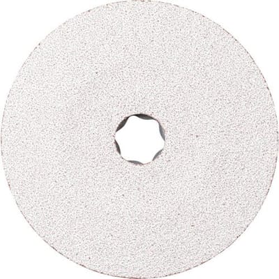 PFERD TOOLS 64194106 Combiclick keramische korrel fiberschijf Ø 125 mm Co-Alu 60 voor zachte non-ferrometalen Diameter 125 mm