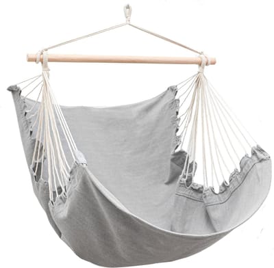XL Hangstoel Buiten - 155x125 Tuin Hangstoel - Zit Hangmat voor 1 Persoon - Binnen en Buiten
