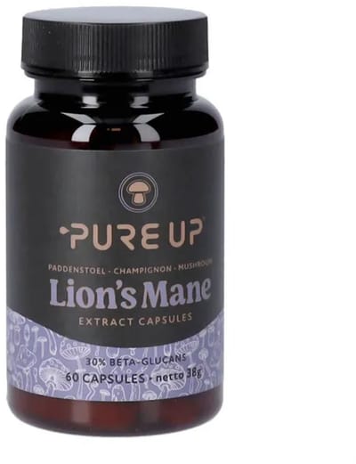Pure Up Lion Mane Caps 60