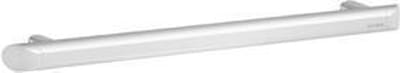 Delabie Rechte Be-Line Greep Ø35 L.400 Aluminium Wit
