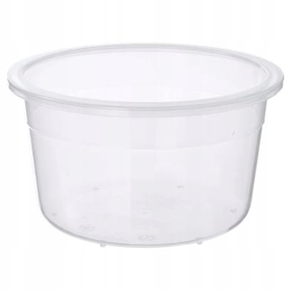 Merkloos Ronde Voedselcontainer 750ml - Ideaal voor Opslag