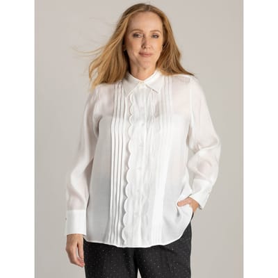 YEST CURVE Halina Tops - Off White - maat X-0(44)