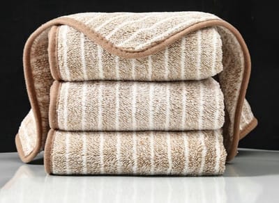8-delige vaatdoeken set - grote en kleine super absorberende vaatdoeken - kleine keukendoeken - pluisvrije, gemakkelijk te reinigen theedoeken - vaatdoeken met koord - bruin