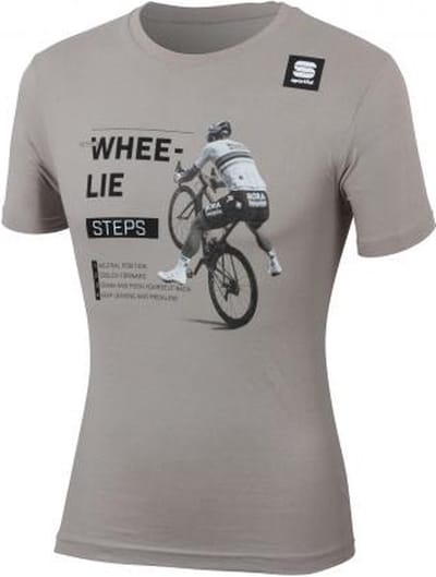 Sportful PS SAGAN WHEE-LIE TEE licht grijs-XXXL