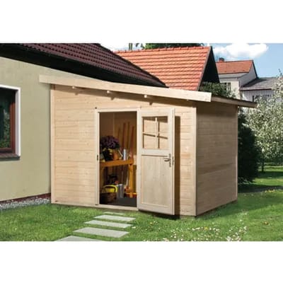 Weka Tuinhuis 160 - Onbehandeld - 250x241cm