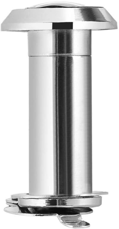 Dailygoods- Deurkijker 220 Graden Kijkhoek - Robuuste Privacyafdekking - Geschikt voor Houten/Glasvezel/Metalen Deuren - Eenvoudige Installatie - Hoog Beveiligingsniveau - Voor Deurdiktes 35-55 mm - Deurspectator
