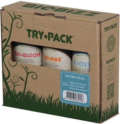 BIOBIZZ TRY-PACK™ HYDRO-PACK