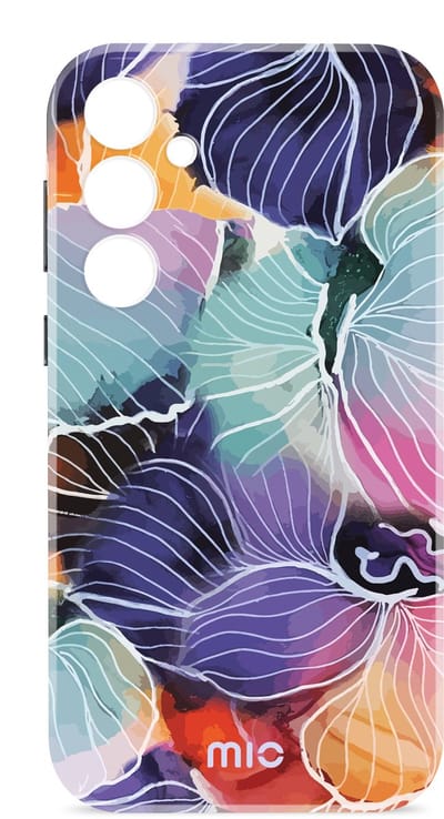 Mio by Mobilize Hoesje geschikt voor Samsung Galaxy A17 MagSafe Telefoonhoesje Hardcase | Mio by Mobilize Backcover | Geschikt voor MagSafe | Geschikt voor Draadloos Opladen met Magnetische Ring | Geschikt voor MagSafe Case - Flowers