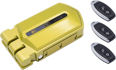 Onzichtbaar slot - Alarm slot - Extra beveiliging - 95dB alarm - 175 cm - Goudkleurig
