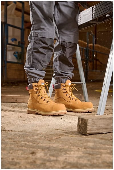 Hunter Safety Tornado Veiligheidslaars - S7S | Honey - FW Industrial - Maat 42 UK 8 -
