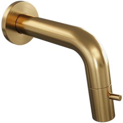 Brauer Gold Edition inbouw fonteinkraan inkortbaar goud geborsteld PVD