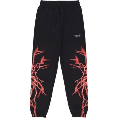 Lichtgewicht trainingspakbroek voor heren New Lightning Pant Zwart/rood