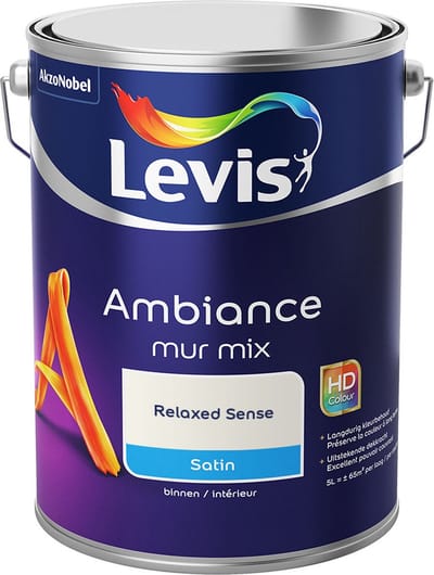 Levis - Ambiance Mur Satin Mix - Relaxed Sense - Mengverf - 5 L