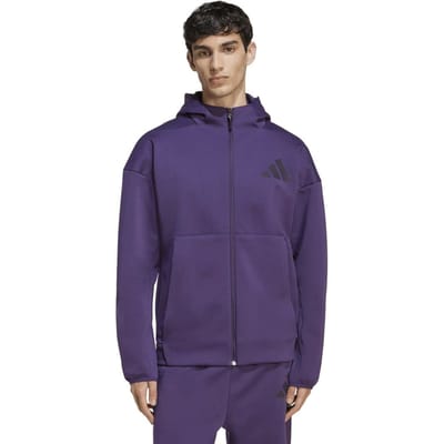 Adidas Sportswear Unisex Z.n.e. Full-zip Hooded Track Jacket Maat: XS | Sport Jassen Outlet | Unisex | Paars