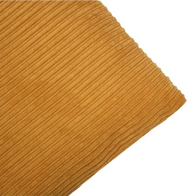 Duke Velvet Rib kussen honing geel 45x45cm