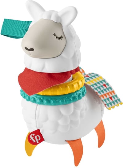 Fisherprice - Klik-klak Lama - Stimuleerd de zintuigen en de motoriek - vanaf 3 Maanden