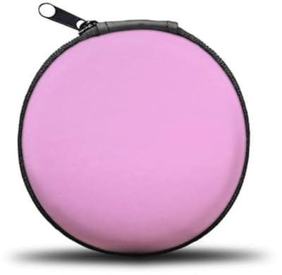 Mini-hoofdtelefoontas met macarons - Opbergtas voor oortelefoons, MP3-spelers en sleutels