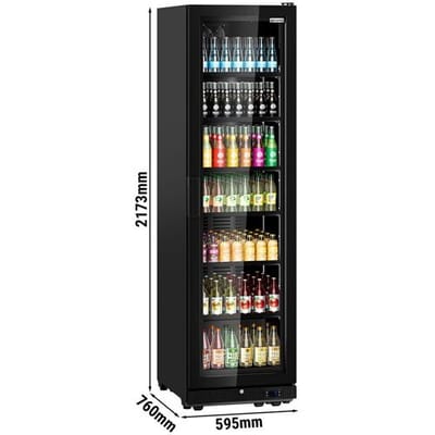 GGM Gastro Getränkekühlschrank - 569 Liter - rahmenloses Design - mit 1 Glastür