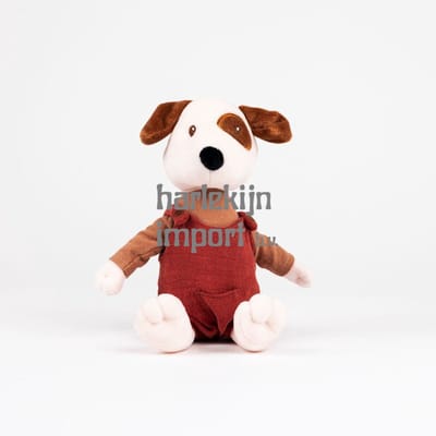 Egmont Toys knuffel hond Eddie pluche speelgoed 26 cm baby.